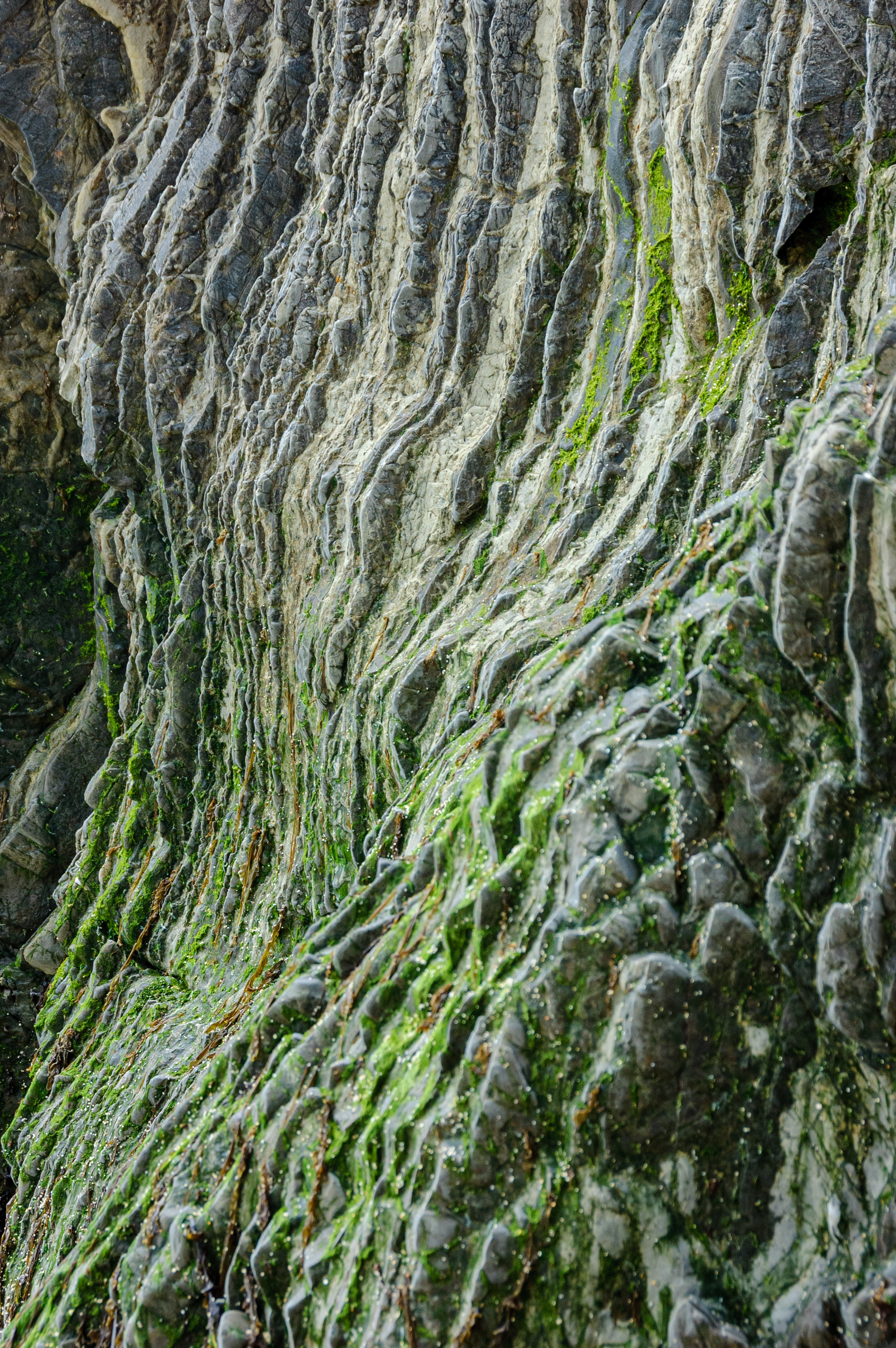 Felsen, Highway 1, Kalifornien, USA