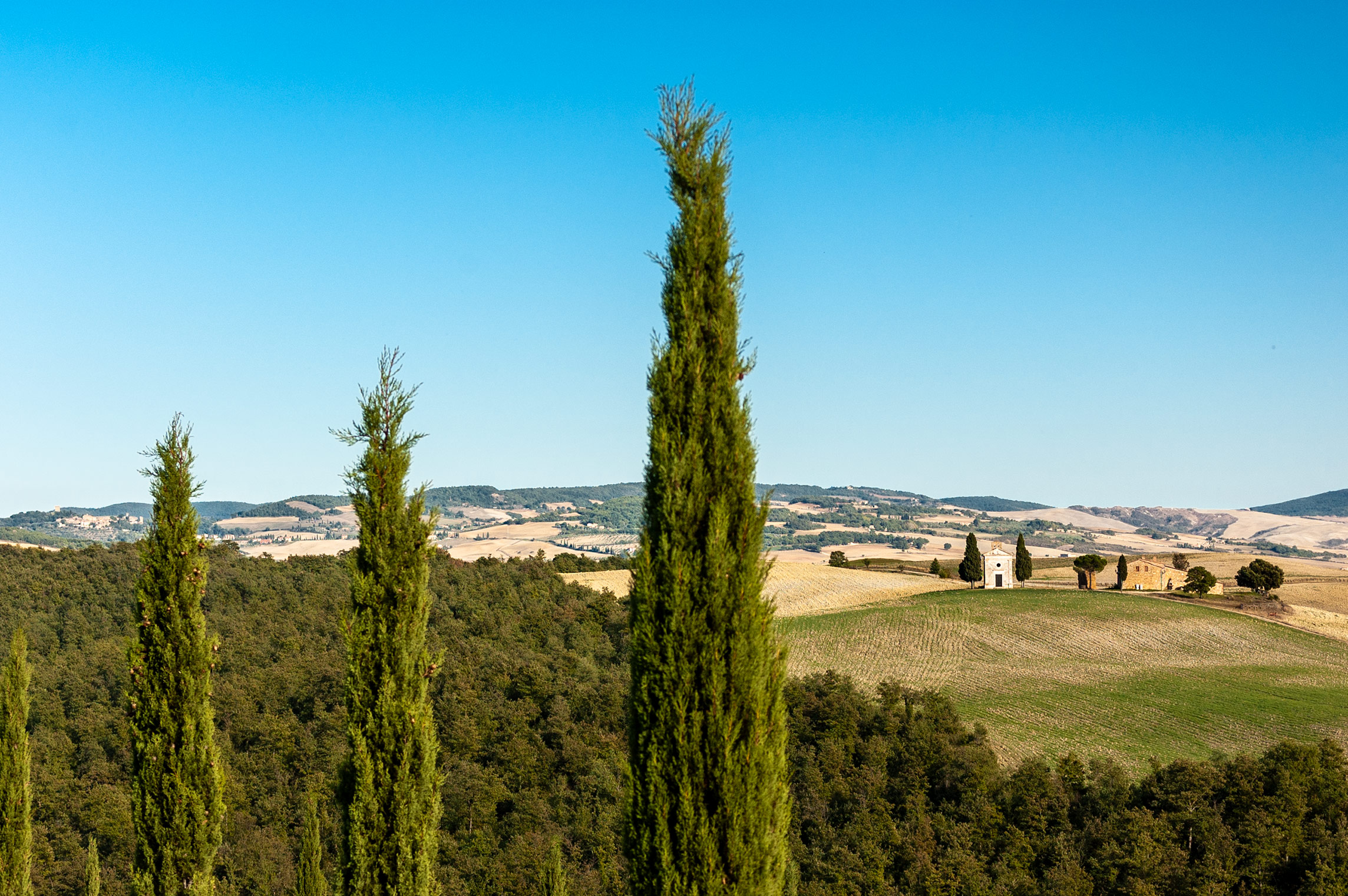 Kapelle Santa Maria di Vitaleta, Val d`Orcia