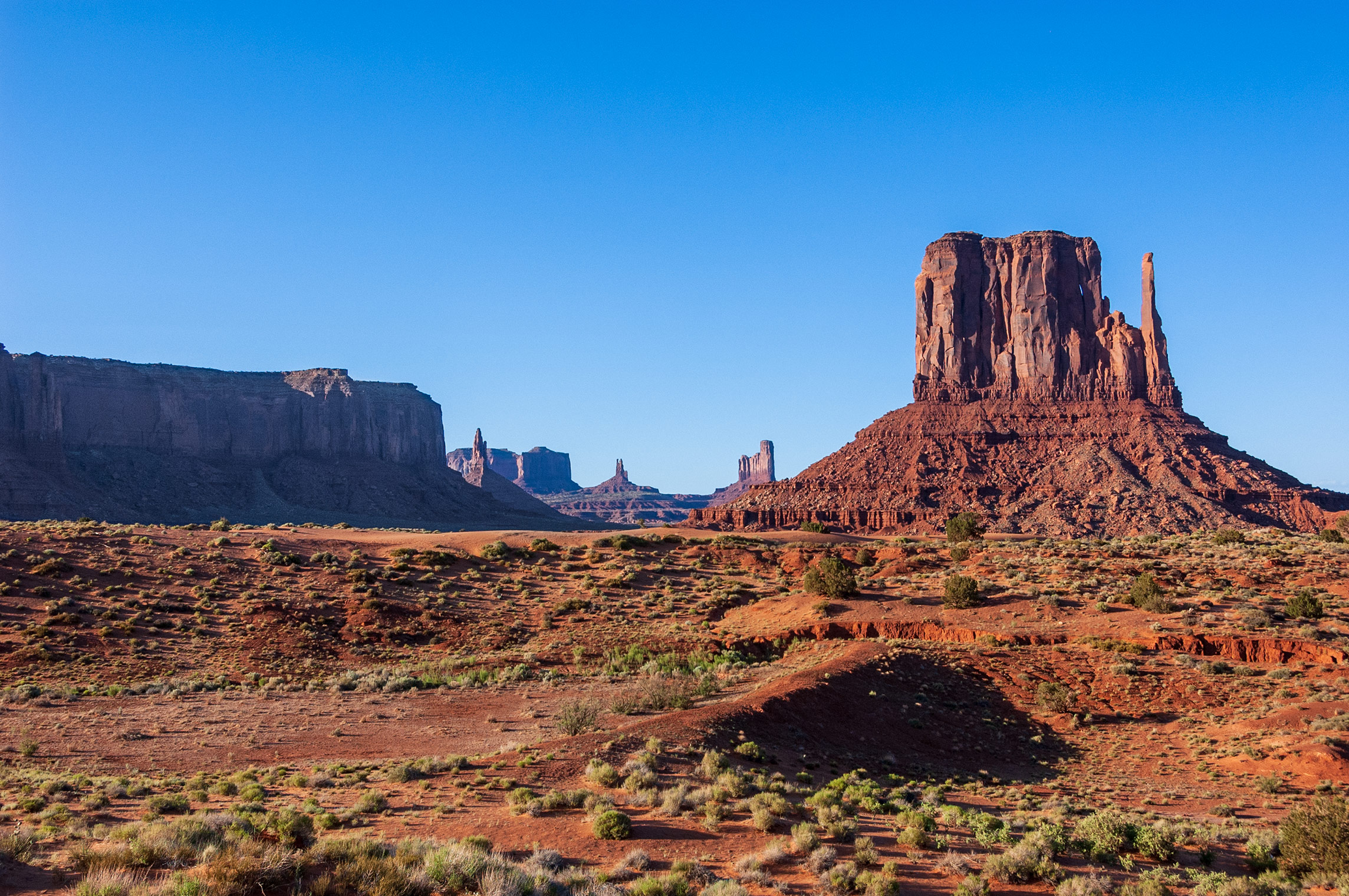 »West Mitten Butte«, Monument Valley, Arizona